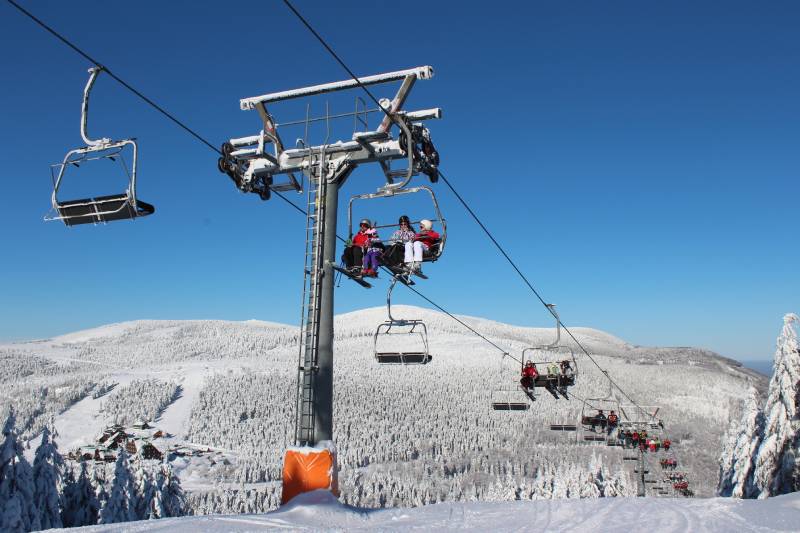 Skiareál Červenohorské sedlo 2