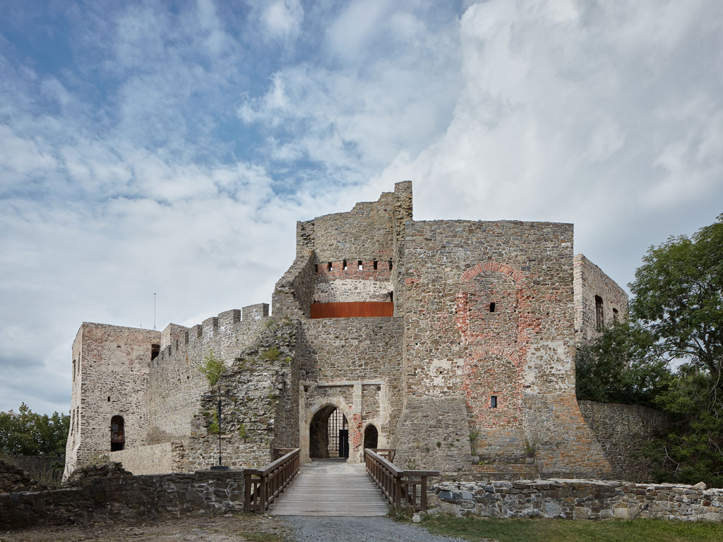 Hrad Helfštýn - Zpřístupnění renesačního paláce 1